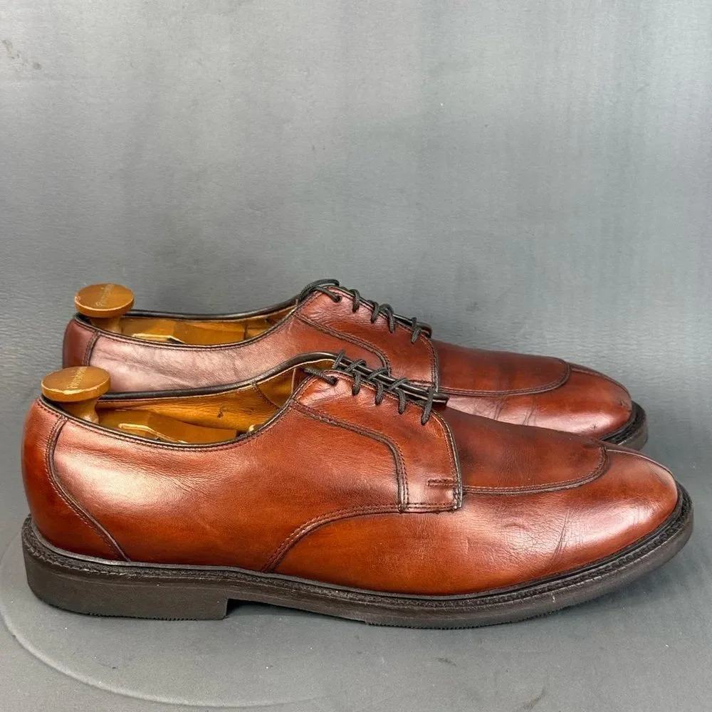 ALLEN EDMONDS Ashton 1628 Split Toe Brown Oxford Shoes men’s size 12